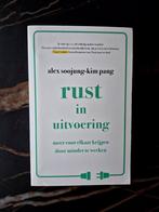 Alex Soojung-Kim Pang - Rust in uitvoering, Ophalen of Verzenden, Nieuw, Alex Soojung-Kim Pang