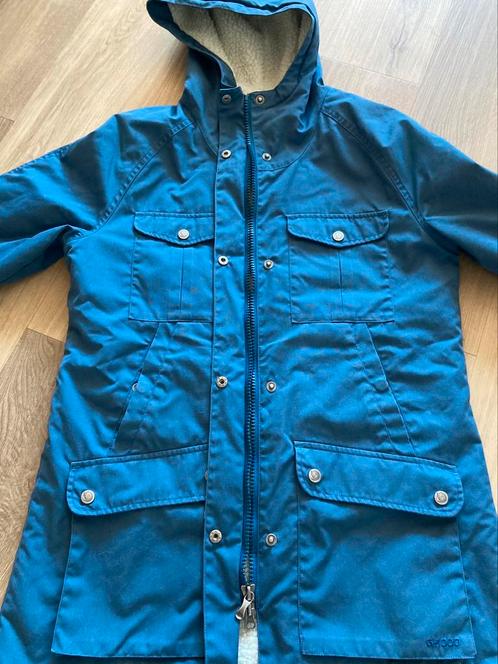 Damesjas Fjällräven Greenland winter, Kleding | Dames, Jassen | Winter, Zo goed als nieuw, Maat 36 (S), Blauw, Ophalen of Verzenden