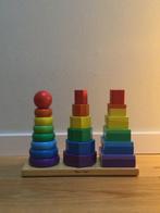 Melissa & Doug houten stapeltoren, Kinderen en Baby's, Speelgoed | Houten speelgoed, Ophalen, Zo goed als nieuw