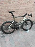 Koersfiets carbon disc ultegra 12 speed dubbel vermogen trap, Fietsen en Brommers, Ophalen, Zo goed als nieuw, Carbon