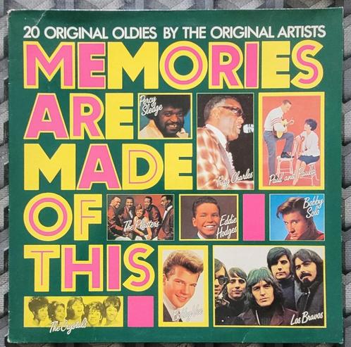 LP Memories Are Made Of This 20 original oldies, CD & DVD, Vinyles | Compilations, Utilisé, Pop, Enlèvement ou Envoi