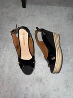 Sandale compensée Trend One noir, Enlèvement ou Envoi, Comme neuf, Trend One, Noir