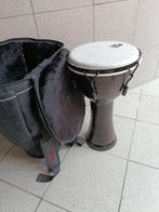 Moderne djembé, zijn koffer en zijn gereedschap., Muziek en Instrumenten, Ophalen, Nieuw, Overige soorten