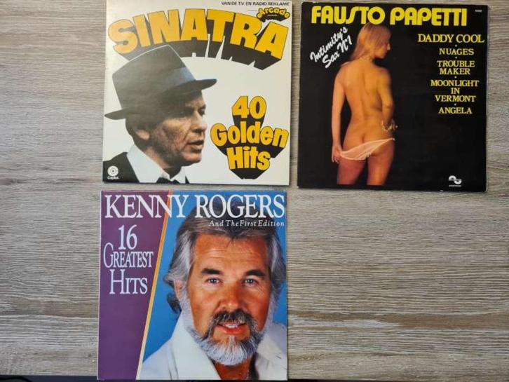 LP's te koop:  3 stuks allerlei muziek 2, Cd's en Dvd's, Vinyl | Verzamelalbums, Gebruikt, Overige genres, 12 inch, Ophalen of Verzenden