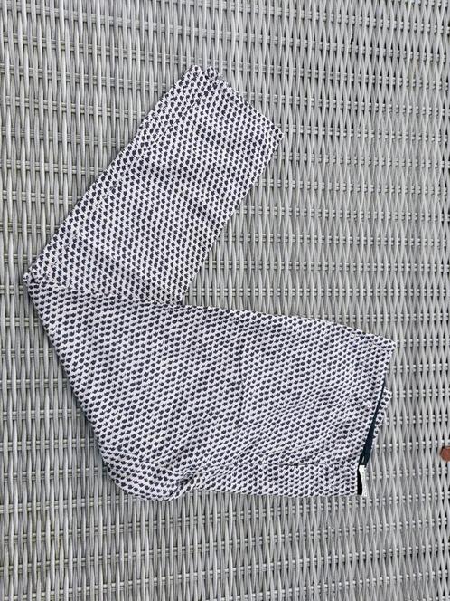Maison Scotch Broek - Print | Maat 38 (M), Kleding | Dames, Broeken en Pantalons, Zo goed als nieuw, Maat 38/40 (M), Zwart, Lang