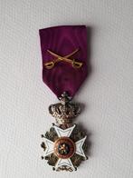 Médaille de l'Ordre de Léopold, Armée de terre, Envoi, Ruban, Médaille ou Ailes
