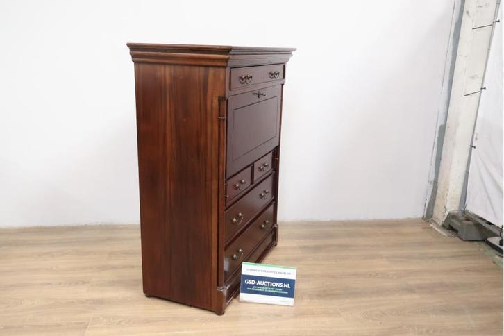 Antiek Houten Secretaire uit Indonesië, Antiek en Kunst, Antiek | Overige Antiek