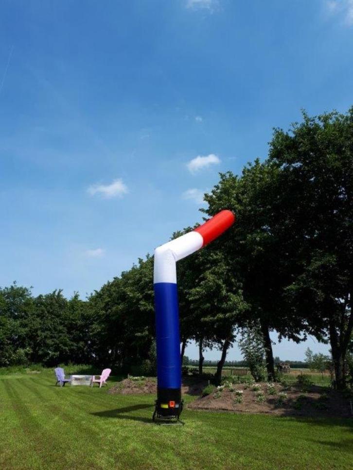 Skytube Nederlandse vlag 6 meter van skytubes shop, Hobby en Vrije tijd, Feestartikelen, Nieuw, Feestartikel, Ophalen of Verzenden