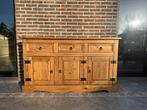 Massieve houten dressoir / kast – landelijke stijl, Huis en Inrichting, Ophalen, 150 tot 200 cm, Met deur(en), 50 tot 75 cm