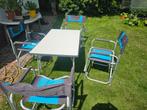 Table et 4 fauteuils camping, Comme neuf