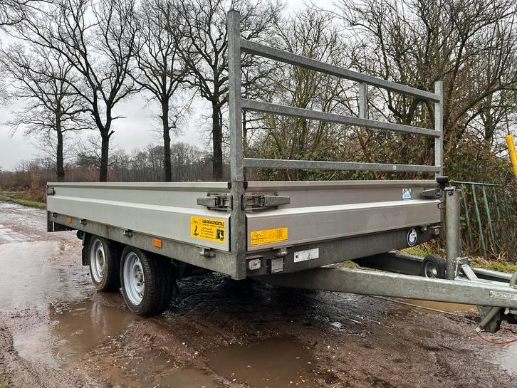 Hapert plateau aanhanger, Auto diversen, Aanhangers en Bagagewagens, Zo goed als nieuw, Ophalen