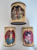 Blikken dozen., Verzamelen, Koningshuis en Royalty, Ophalen of Verzenden, Gebruikt