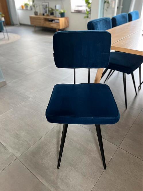 6x kick collection eetkamerstoel lot, Huis en Inrichting, Stoelen, Gebruikt, Vijf, Zes of meer stoelen, Metaal, Zwart, Ophalen