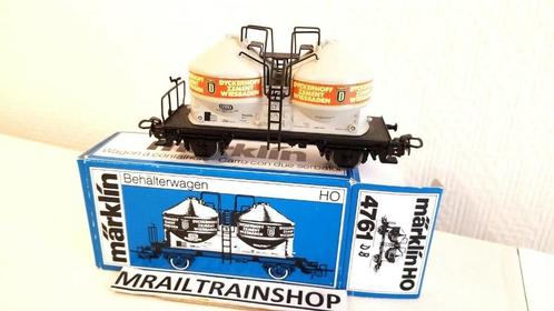 4761 MARKLIN HO - Silowagen "Dyckerhoff Cement"/Wagon contai, Hobby en Vrije tijd, Modeltreinen | H0, Nieuw, Wagon, Wisselstroom