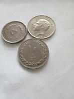 2 x 10 Rial Shak Iraniërs + 1 x 5 Rial, Postzegels en Munten, Verzenden, Midden-Oosten, Losse munt