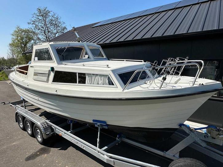 Sandvik 25 ac Spitsgatter Motorjacht, Watersport en Boten, Motorboten en Motorjachten, Gebruikt, Overige brandstoffen