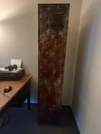 lockerkast metaal roestkleurige patina, Huis en Inrichting, Ophalen, Gebruikt, Roestkleurige patina geverfd