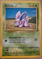 Pokémon kaart Nidoran, Hobby en Vrije tijd, Ophalen of Verzenden, Zo goed als nieuw, Losse kaart