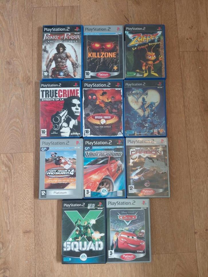 Lot jeux ps2, Games en Spelcomputers, Games | Sony PlayStation 2, Gebruikt, Ophalen of Verzenden