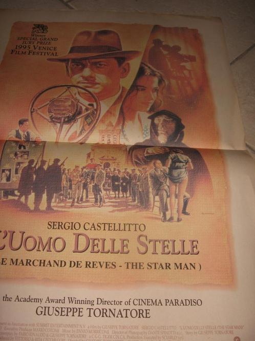 L'Uomo delle Stelle, prix spécial du grand jury au festival, Collections, Posters & Affiches, Neuf, Cinéma et TV, A1 jusqu'à A3