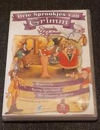 Dvd Simsala Grimm deel 1, 3 sprookjes in tekenfilm, Cd's en Dvd's, Europees, Tekenfilm, Alle leeftijden, Ophalen of Verzenden