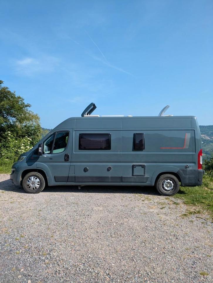 Campervan Fiat Ducato Rollerteam Livingstone 5., Caravans en Kamperen, Mobilhomes, Particulier, tot en met 4, Buscamper of Camperbus