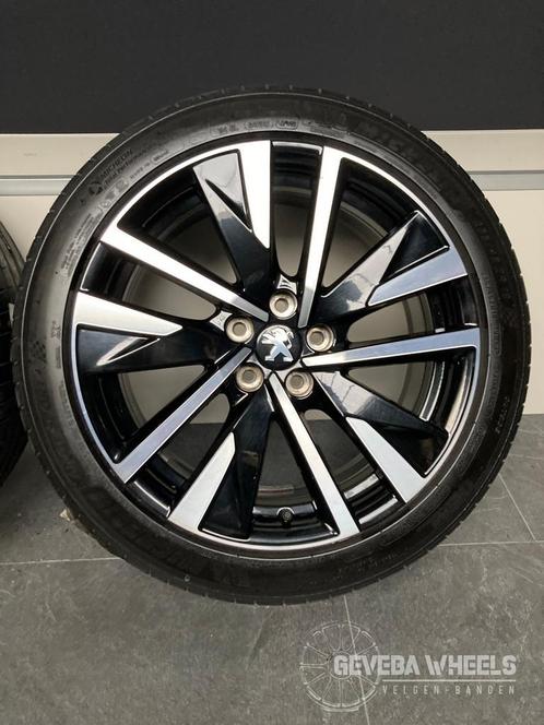 18” originele Peugeot 508 II velgen + Michelin banden 5x108, Auto-onderdelen, Banden en Velgen, Banden en Velgen, Zomerbanden