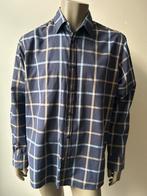 Bogner overhemd van geruit katoen, maat 44 of XL, Ophalen of Verzenden, Zo goed als nieuw, Blauw