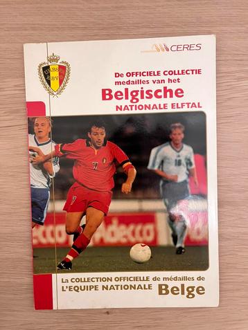 De officiële collectie medailles van het BE elftal 2020 beschikbaar voor biedingen