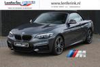 BMW M240i 2-serie Cabrio High Executive Navi Leder Led kopla, Auto's, BMW, Automaat, Zwart, Bedrijf, 198 g/km