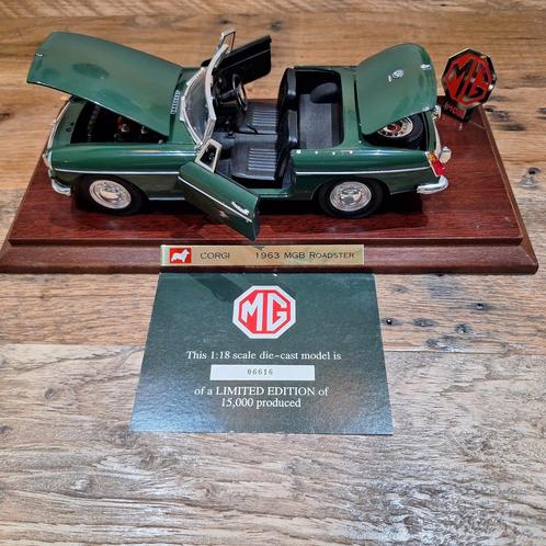 Modelauto 1:18 MGB, Hobby en Vrije tijd, Modelauto's | 1:24, Nieuw, Ophalen of Verzenden
