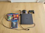 PS4 + 3 jeux, Games en Spelcomputers, Original, Met 2 controllers, Ophalen of Verzenden, 500 GB