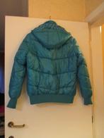 blauwgroene jas Bel&Bo maat 38, Kleding | Dames, Jassen | Winter, Ophalen of Verzenden, Gedragen, Maat 38/40 (M)