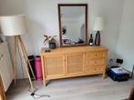 La Redoute dressoir van massief grenen en riet, Ophalen, Zo goed als nieuw, Grenenhout