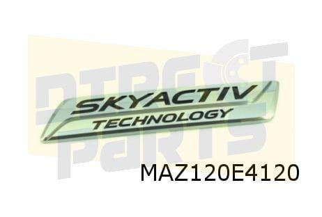 Mazda 3 embleem tekst ''SkyActiv technology'' achter Origine, Auto-onderdelen, Carrosserie, Mazda, Nieuw, Verzenden
