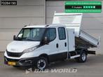 Iveco Daily 35C14 Kipper met Kist Dubbel Cabine Dubbellucht, Auto's, Bestelwagens en Lichte vracht, Stof, Gebruikt, Euro 6, Iveco