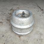 Vintage aluminium biervat, Ophalen, Gebruikt