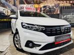 Dacia Sandero 1.0i - CarPlay - GPS - Airco - LED - GARANTIE, Auto's, Dacia, LED verlichting, Euro 6, Wit, Handgeschakeld