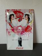 Reclame Coca cola blik, Ophalen of Verzenden, Zo goed als nieuw, Reclamebord