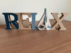 RELAX !! Prachtige decoratie!, Huis en Inrichting, Woonaccessoires | Tekstborden en Spreuken, Nieuw, Ophalen of Verzenden