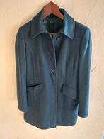 Halflange, koningsblauwe damesmantel van Benetton, Kleding | Dames, Ophalen, Gedragen, Maat 38/40 (M), Blauw