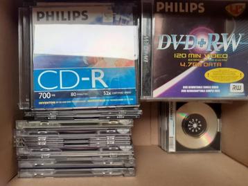 Cd's en DVD's beschrijfbaar  beschikbaar voor biedingen