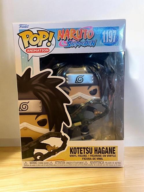 Figurine POP Animation Naruto Shippuden 1197 Kotetsu Hagane, Collections, Jouets miniatures, Neuf, Enlèvement ou Envoi