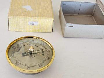 Oude barometer Diameter 10 cm, Enlèvement ou Envoi, Baromètre