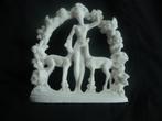 Sculptuur in natuursteen, mineralen Albast, Verzamelen, Ophalen, Mineraal