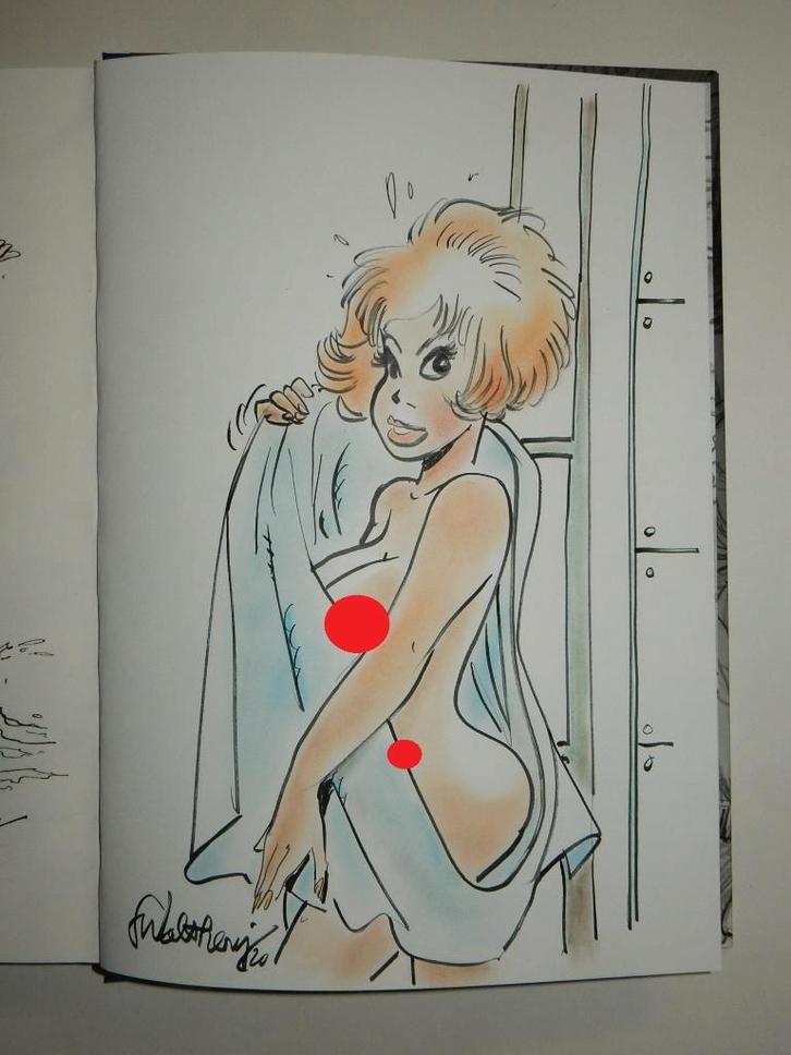 Natasja - 50 jaar charme - HC Luxe met originele tekening!, Boeken, Stripverhalen, Nieuw, Eén stripboek, Ophalen of Verzenden