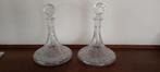 2 antieke kristallen scheepskaraffen, Ophalen of Verzenden
