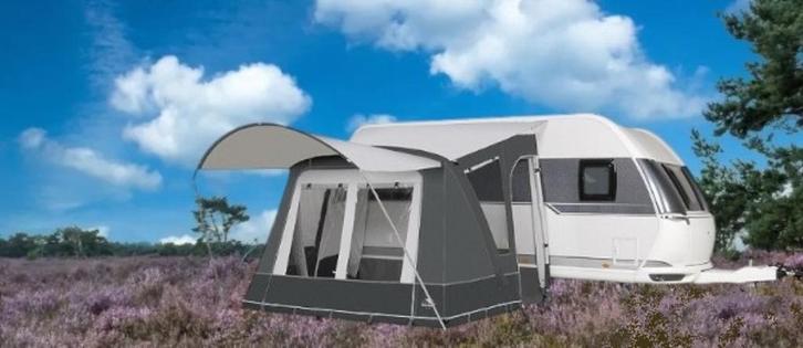 DOREMA AIR: OPPOMP VOORTENTEN MET EXTRA KORTING., Caravans en Kamperen, Voortenten en Luifels, Nieuw, Dorema, Ophalen of Verzenden