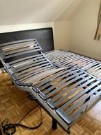 swisflex elektrisch bed 180x200, Huis en Inrichting, Slaapkamer | Bedden, Ophalen, Overige materialen, Verstelbaar, Bruin