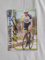Gesigneerd rennerskaart Alexander Kristoff, Ophalen of Verzenden, Zo goed als nieuw